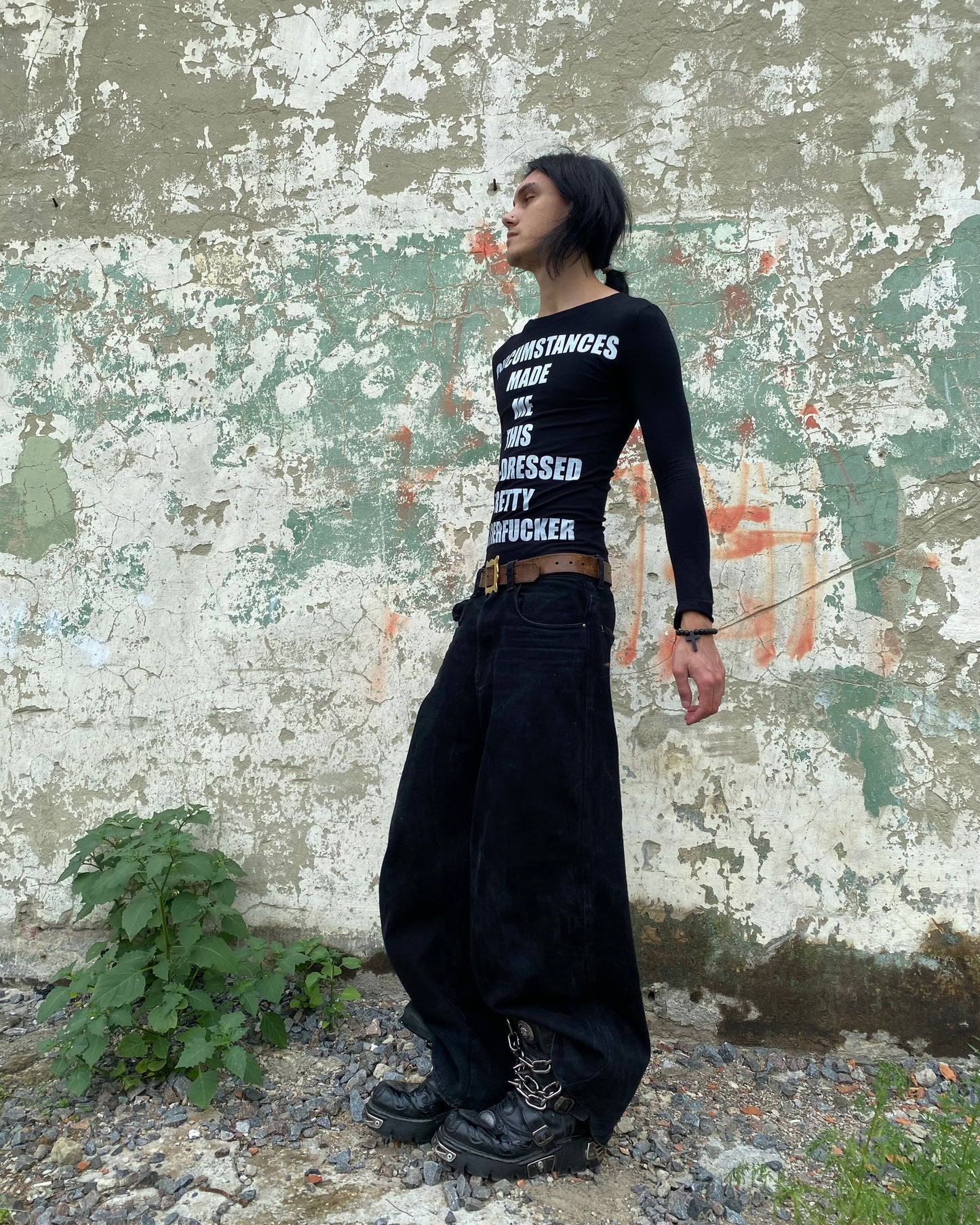 Circumstances Made Me This Well-Dressed Pretty Motherfucker Long Sleeve