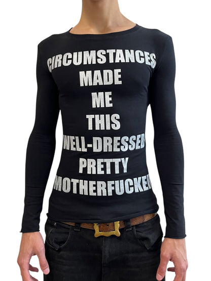 Pretty Motherfucker Slim Long Sleeve